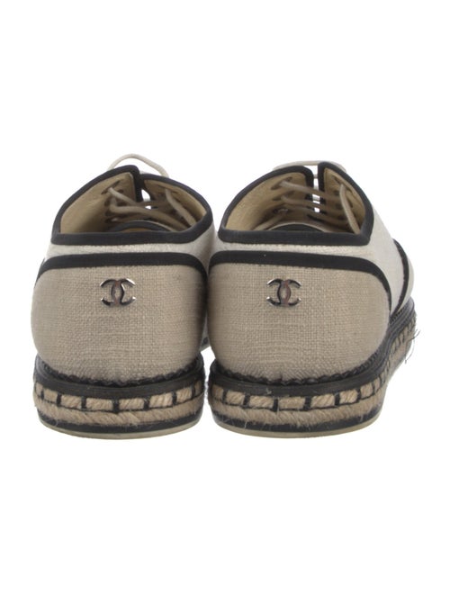 Chanel Interlocking CC Logo Espadrilles