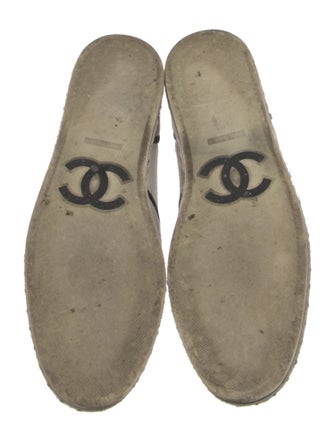 Chanel Interlocking CC Logo Espadrilles