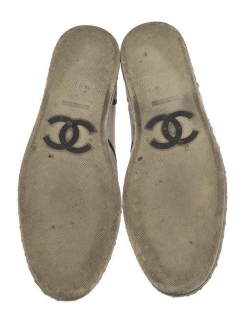 Chanel Interlocking CC Logo Espadrilles
