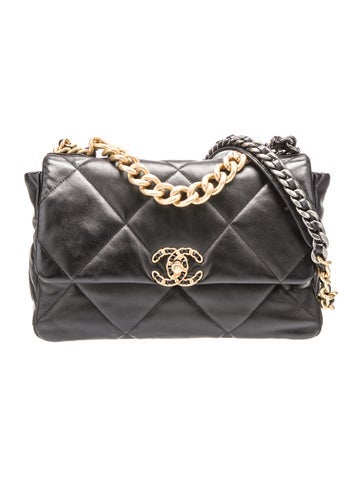 Chanel Shoulder Bags Large 19 Flap Bag