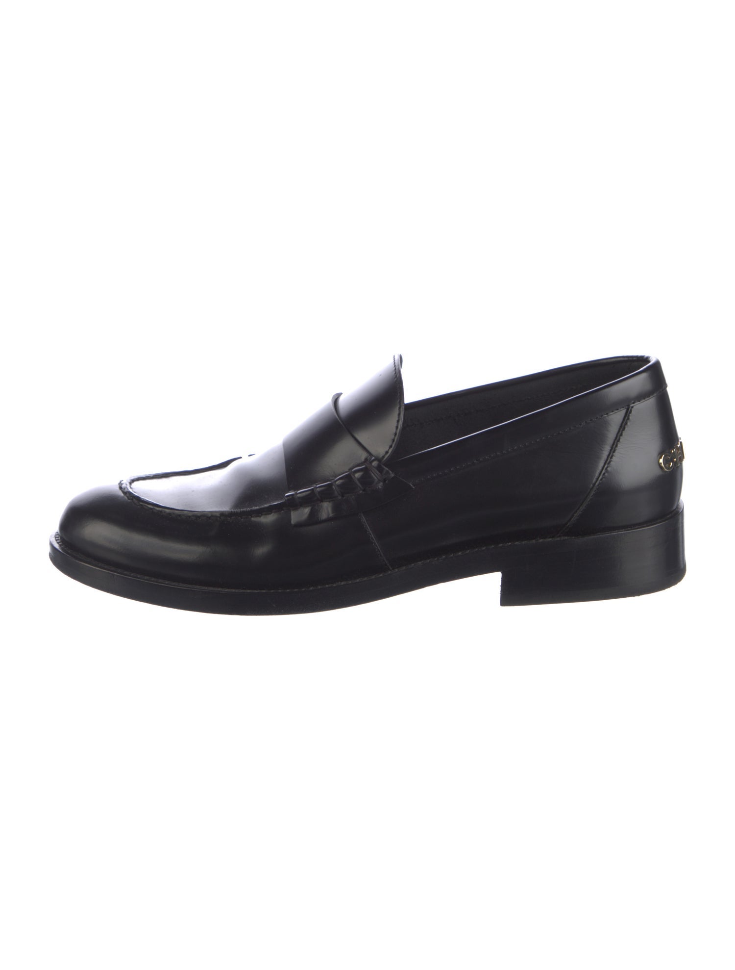 Chanel 2020 Interlocking CC Logo Loafers