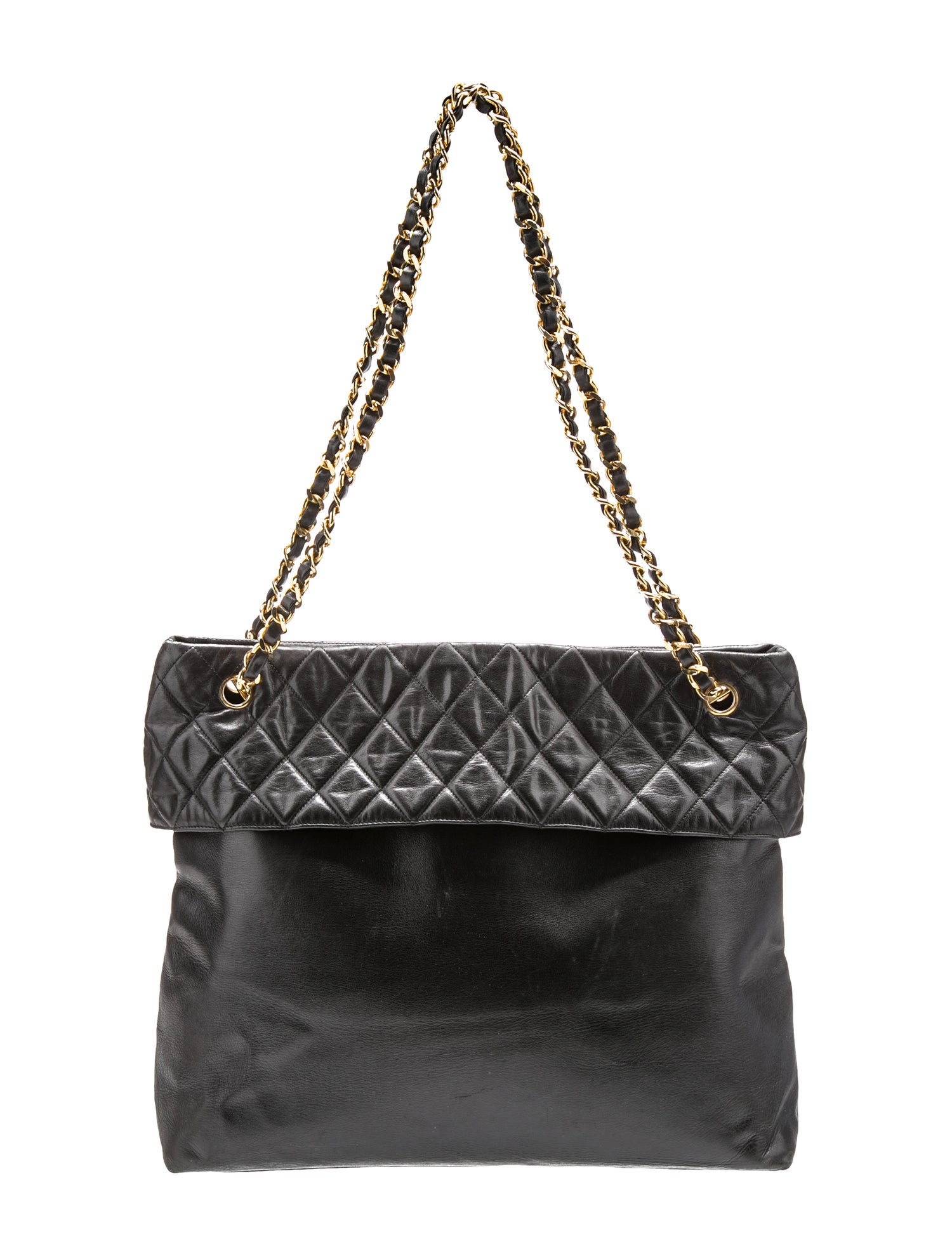 Chanel Quilted Chain Tote