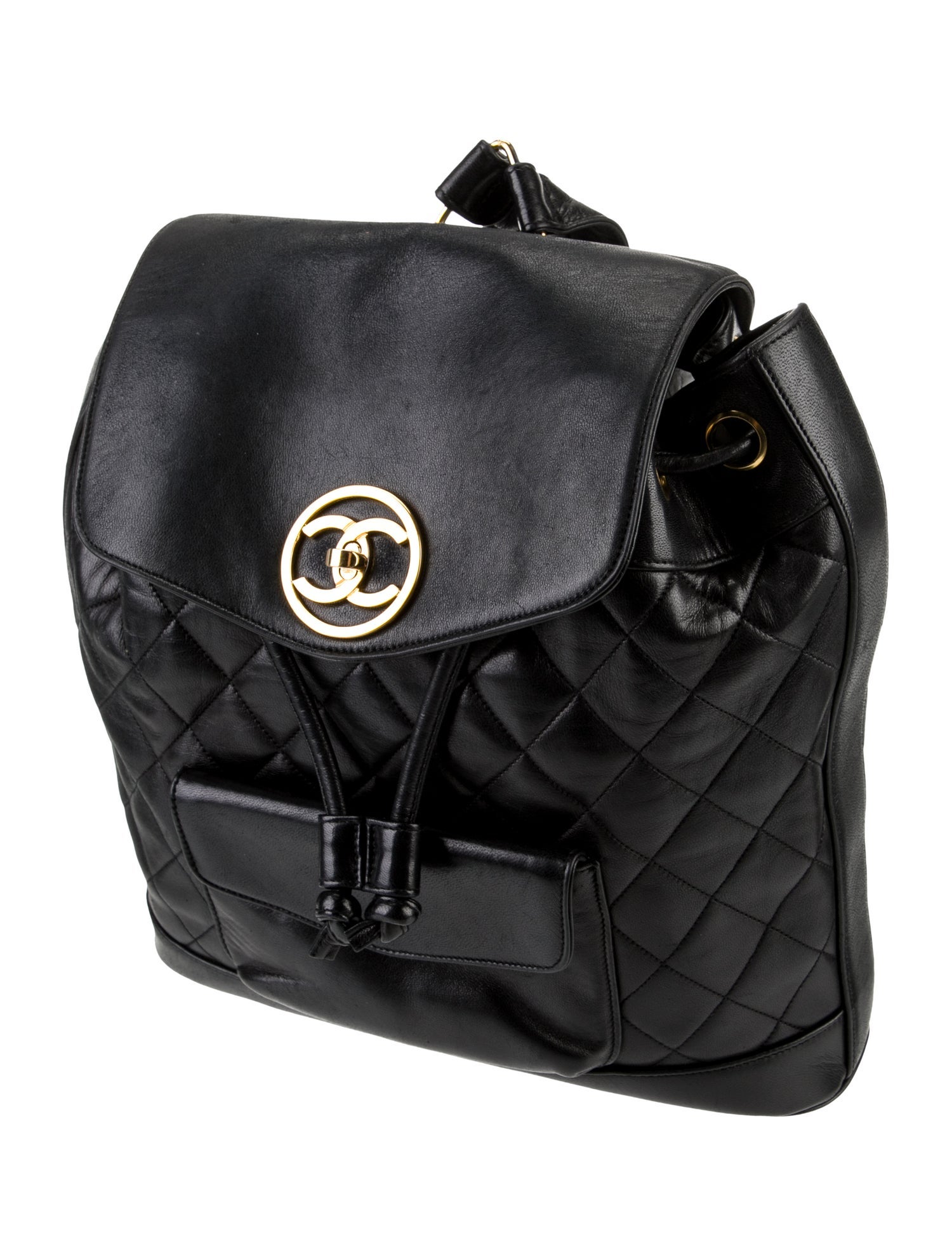 Chanel Quilted CC Backpack