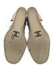 Chanel Interlocking CC Logo Canvas Pumps