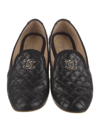 Chanel 2016 Interlocking CC Logo Loafers