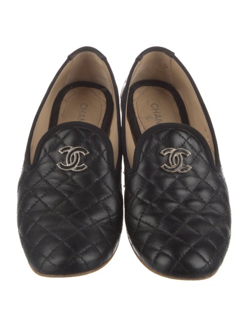 Chanel 2016 Interlocking CC Logo Loafers