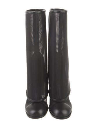 Chanel 2023 Interlocking CC Logo Boots