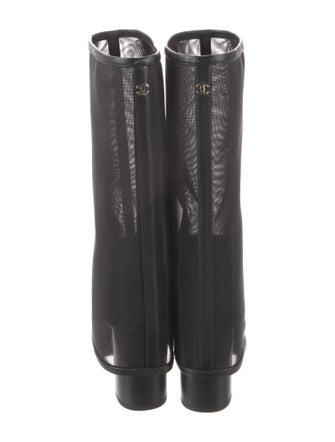 Chanel 2023 Interlocking CC Logo Boots
