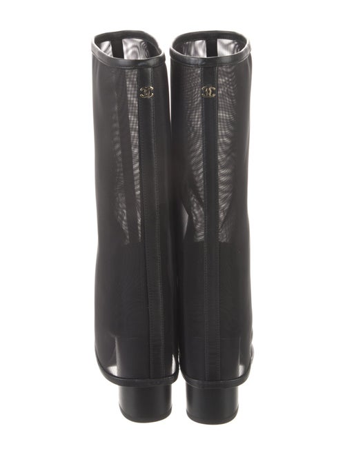 Chanel 2023 Interlocking CC Logo Boots