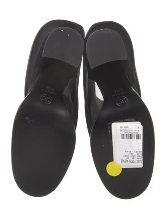 Chanel 2023 Interlocking CC Logo Boots