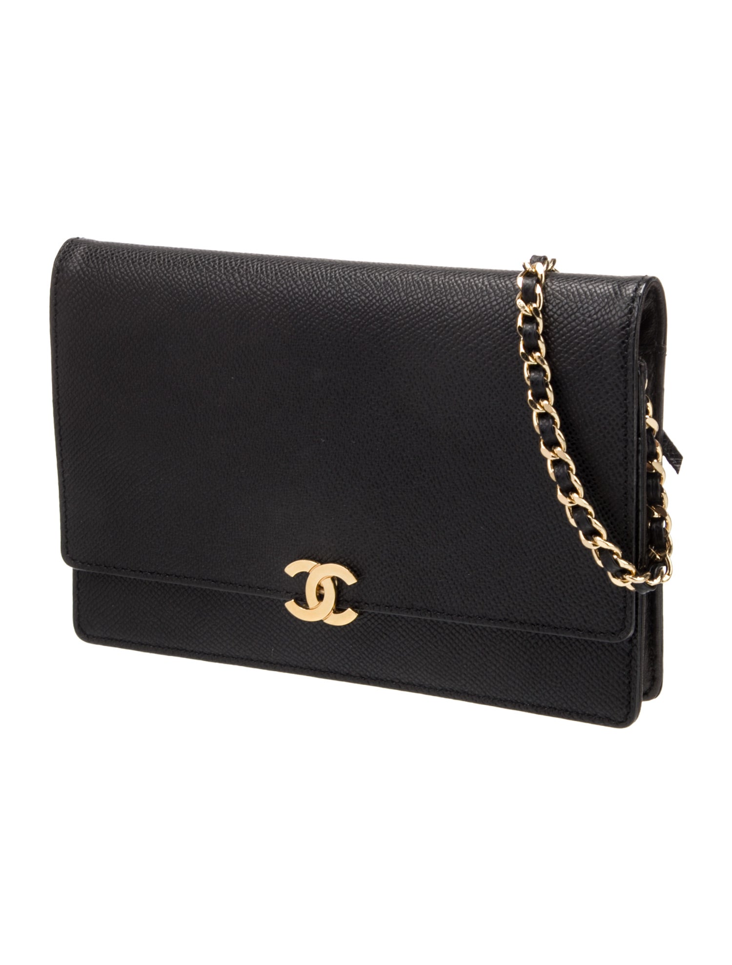 Chanel Caviar Wallet on Chain