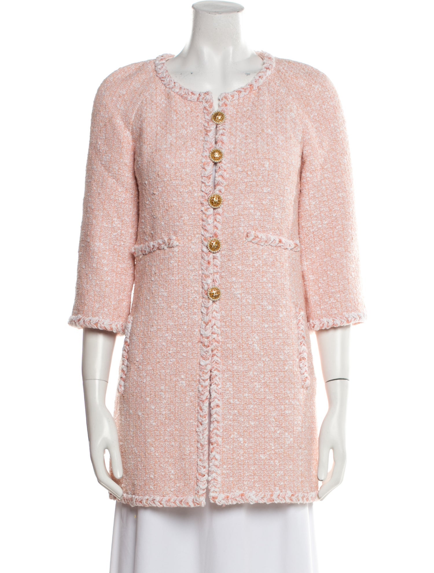 Chanel Vintage 2007 Faux Fur Coat