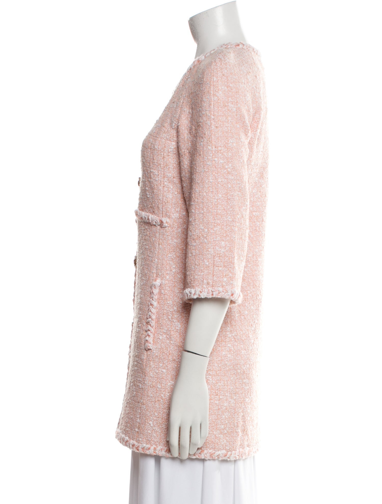 Chanel Vintage 2007 Faux Fur Coat