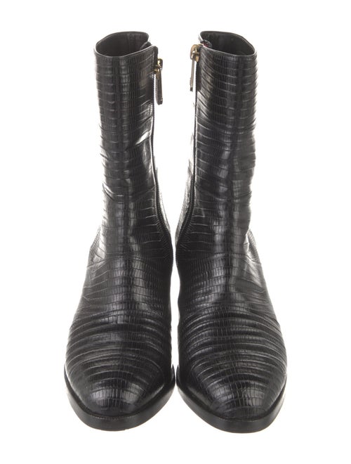 Chanel 2015 Interlocking CC Logo Boots