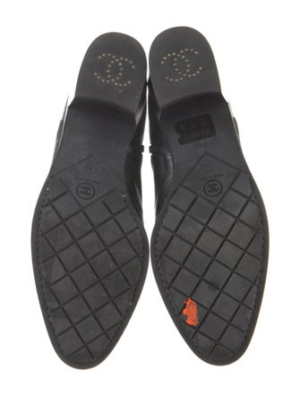 Chanel 2015 Interlocking CC Logo Boots