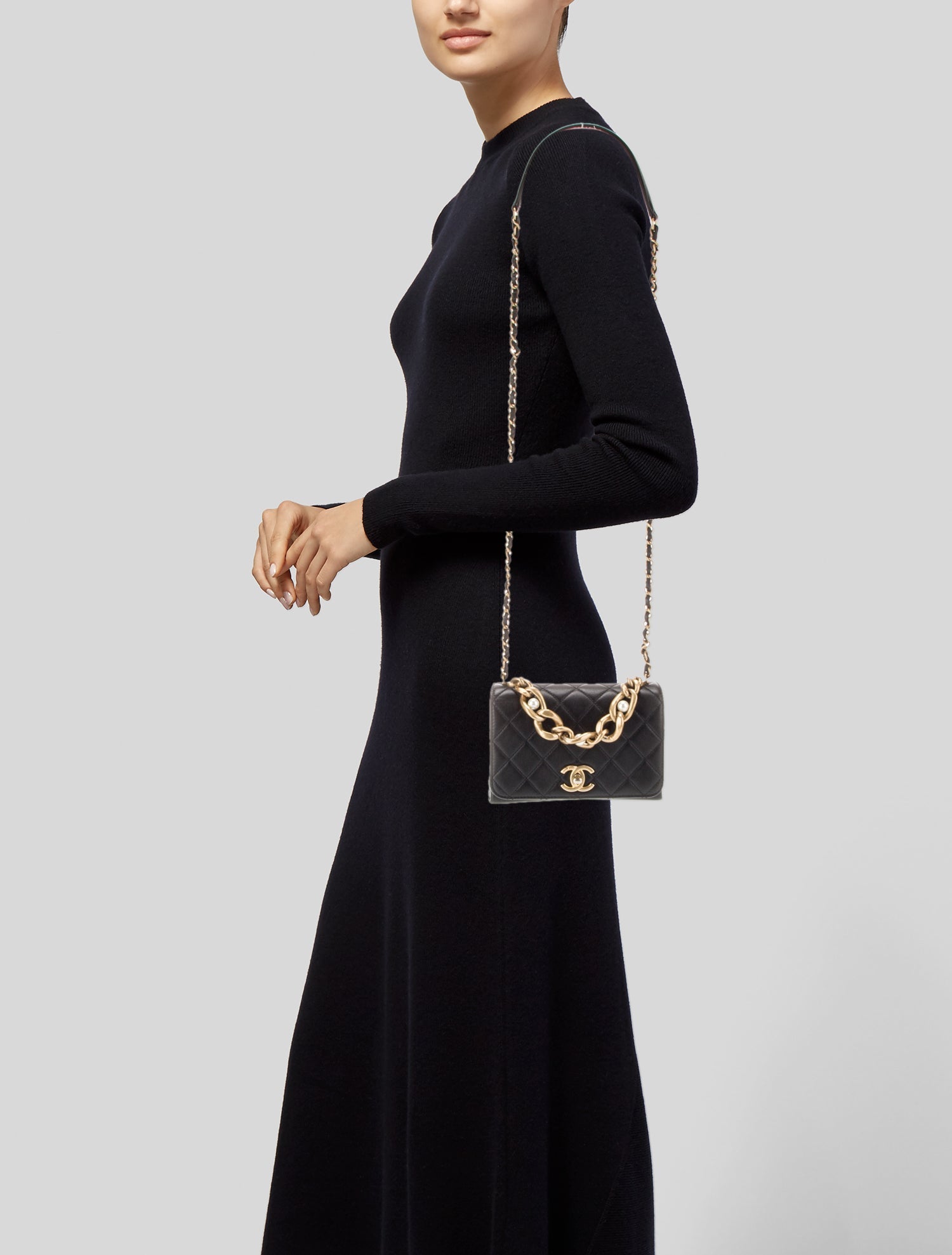 Chanel Pearl Boy Mini Bag