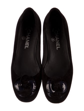 Chanel 2016 Interlocking CC Logo Ballet Flats