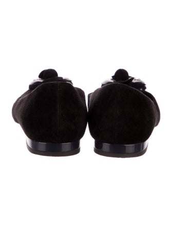 Chanel 2016 Interlocking CC Logo Ballet Flats