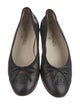 Chanel Interlocking CC Logo Ballet Flats