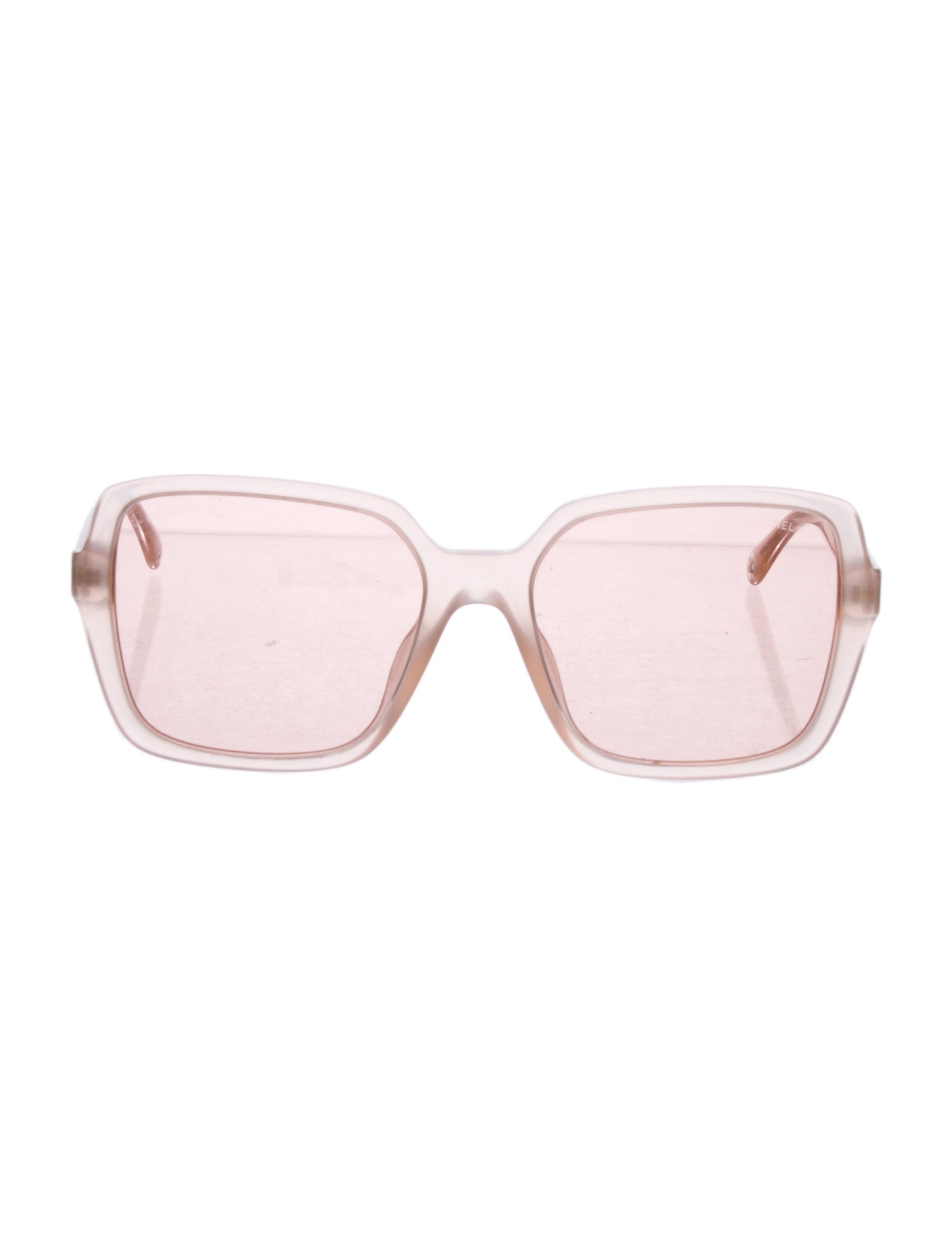 Chanel Interlocking CC Logo Square Sunglasses