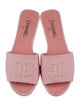 Chanel 2022 Interlocking CC Logo Slides