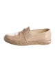 Chanel Interlocking CC Logo Patent Leather Espadrilles