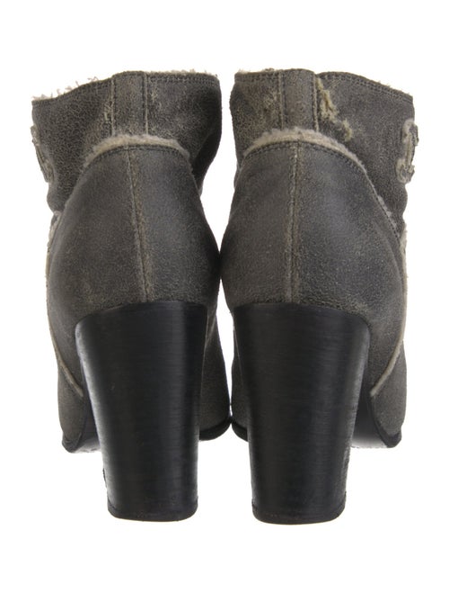 Chanel 2013 Interlocking CC Logo Boots