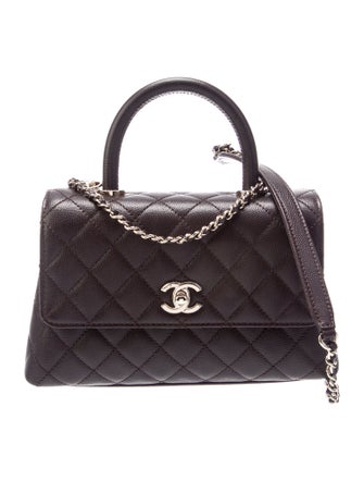 Chanel Mini Coco Handle Bag w/ Chain