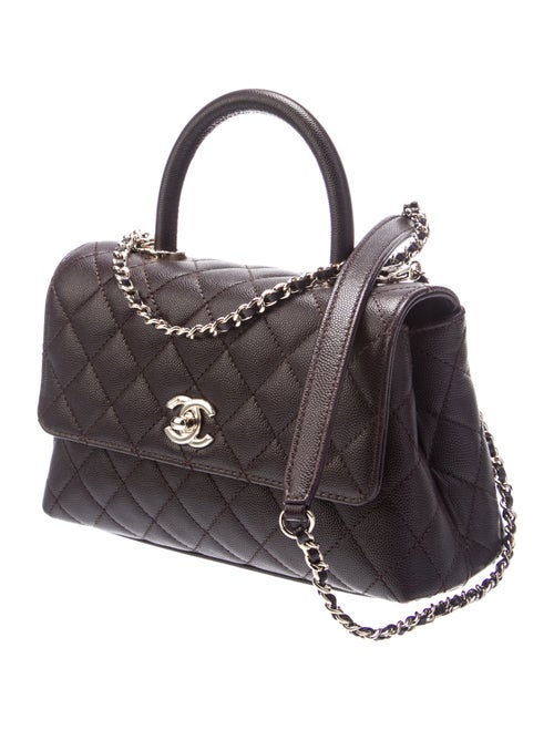 Chanel Mini Coco Handle Bag w/ Chain