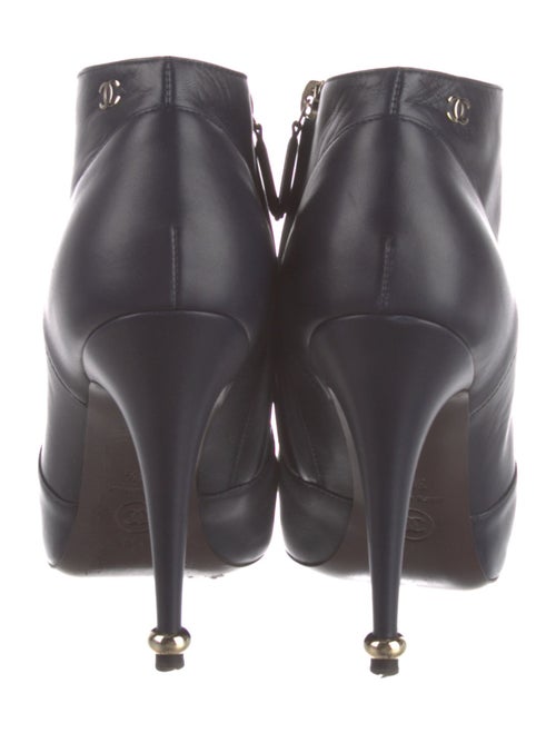 Chanel 2015 Interlocking CC Logo Boots