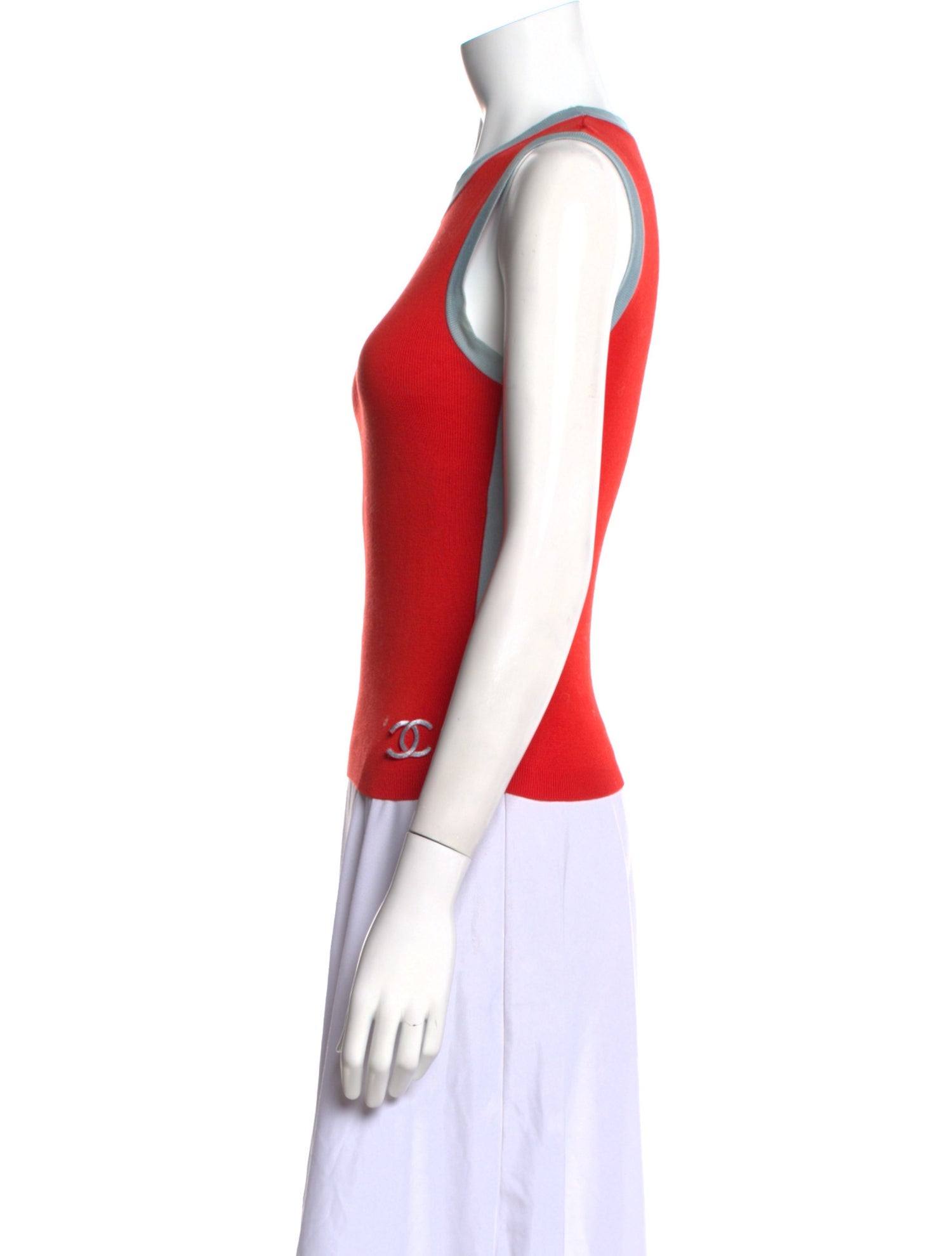 Tシャツ・カットソー FERRAGAMO SATIN SLEEVELESS TOP Salvatore Ferragamo Silk Halter Top - Pink Tops, Clothing