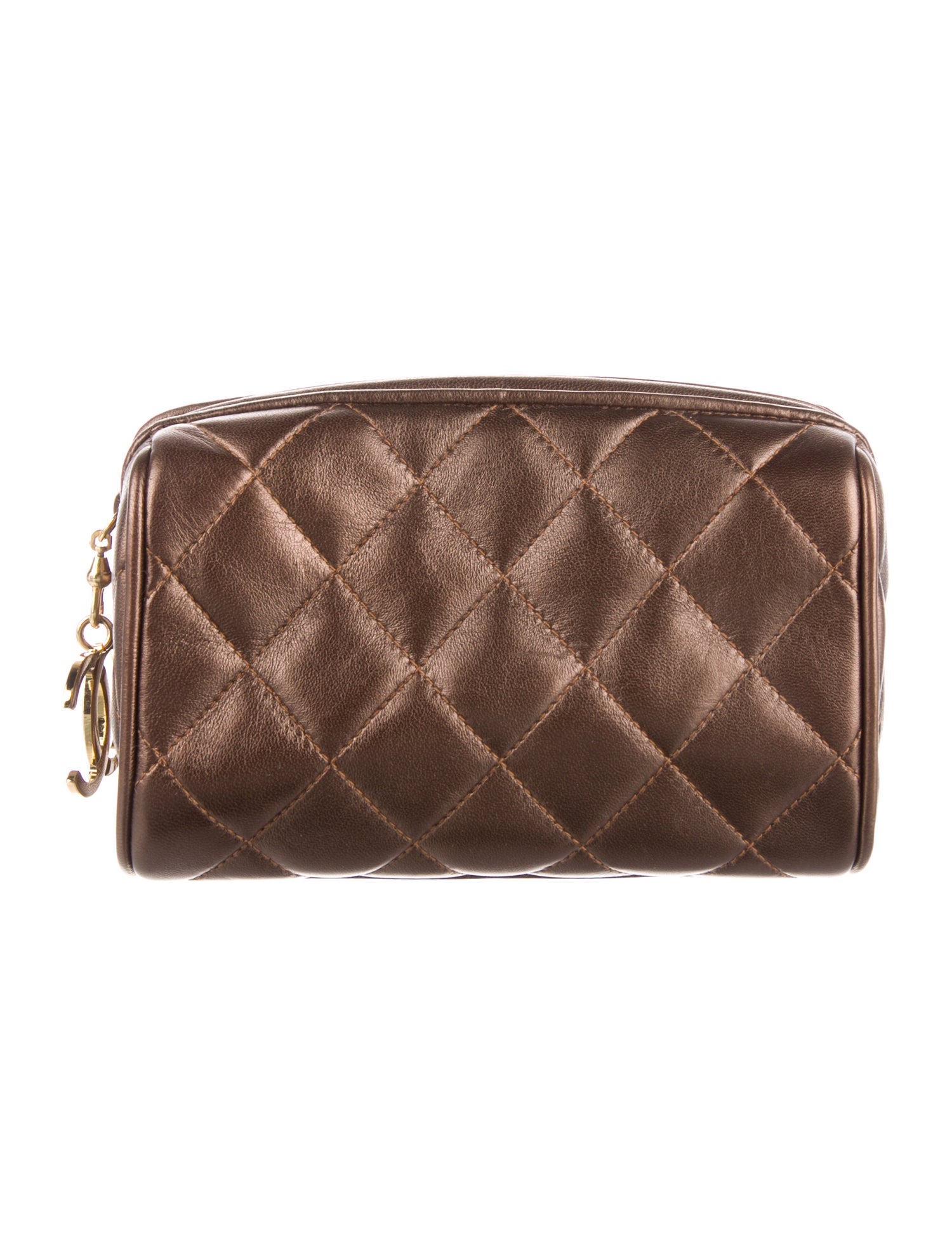 Chanel Quilted Cosmetic Case