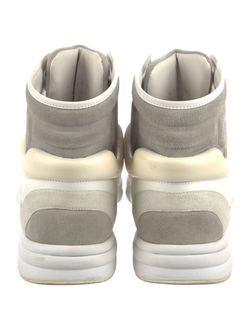 Chanel 2018 Interlocking CC Logo Wedge Sneakers