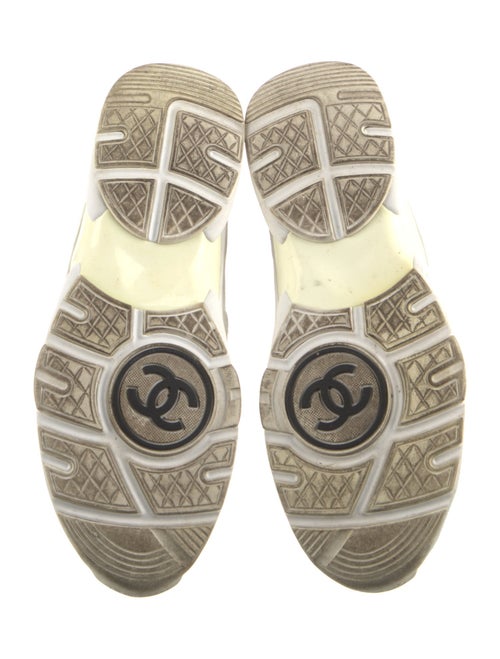 Chanel 2018 Interlocking CC Logo Wedge Sneakers