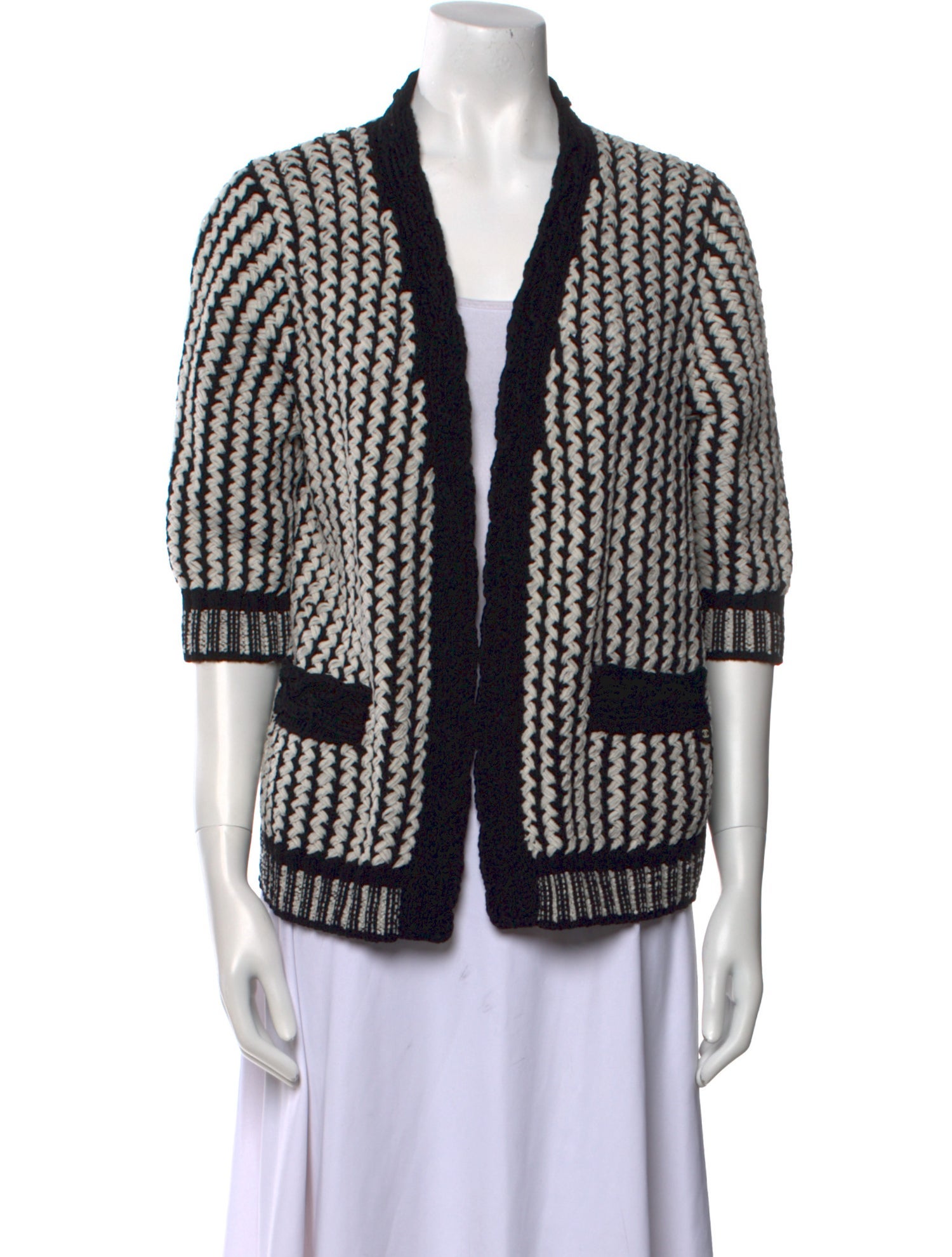 Chanel 2018 Striped Sweater