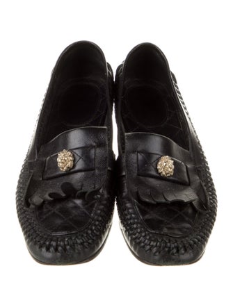 Chanel 2018 Interlocking CC Logo Loafers