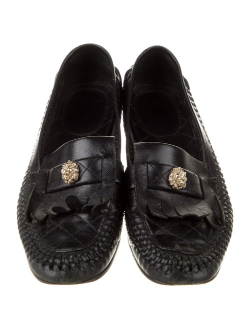 Chanel 2018 Interlocking CC Logo Loafers