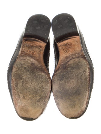 Chanel 2018 Interlocking CC Logo Loafers