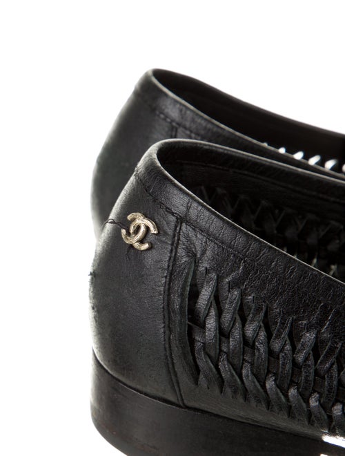 Chanel 2018 Interlocking CC Logo Loafers