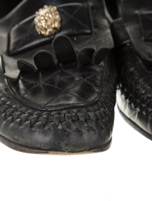 Chanel 2018 Interlocking CC Logo Loafers