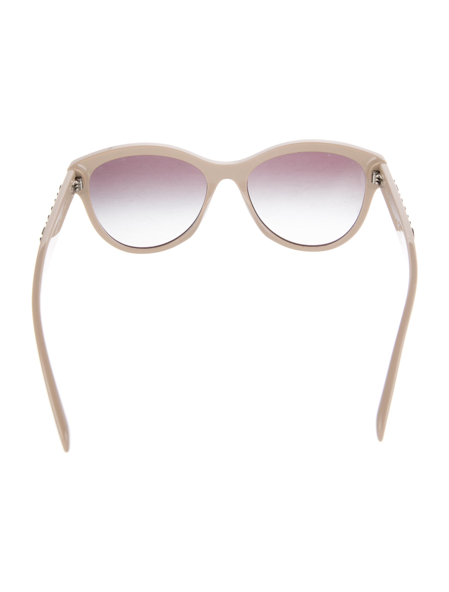 Chanel Interlocking CC Logo Oversize Sunglasses