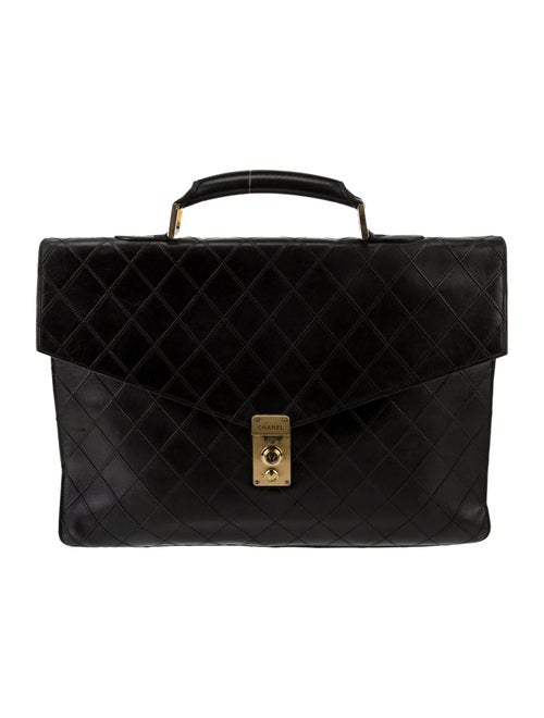 Chanel Quilted Lambskin Briefcase