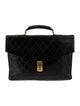 Chanel Quilted Lambskin Briefcase