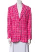 Chanel 2024 Plaid Print Blazer