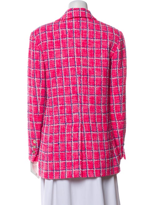 Chanel 2024 Plaid Print Blazer