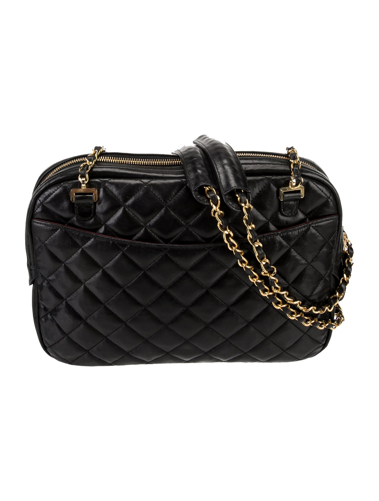 Chanel CC Quilted Camera Bag