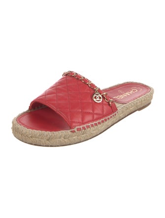 Chanel 2018 Interlocking CC Logo Espadrilles
