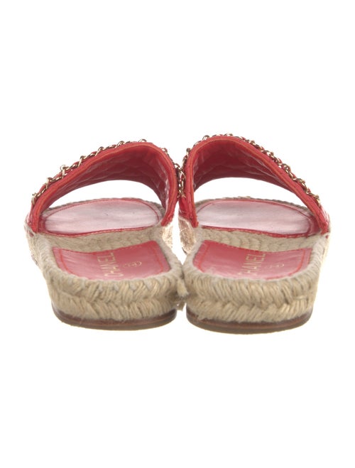 Chanel 2018 Interlocking CC Logo Espadrilles