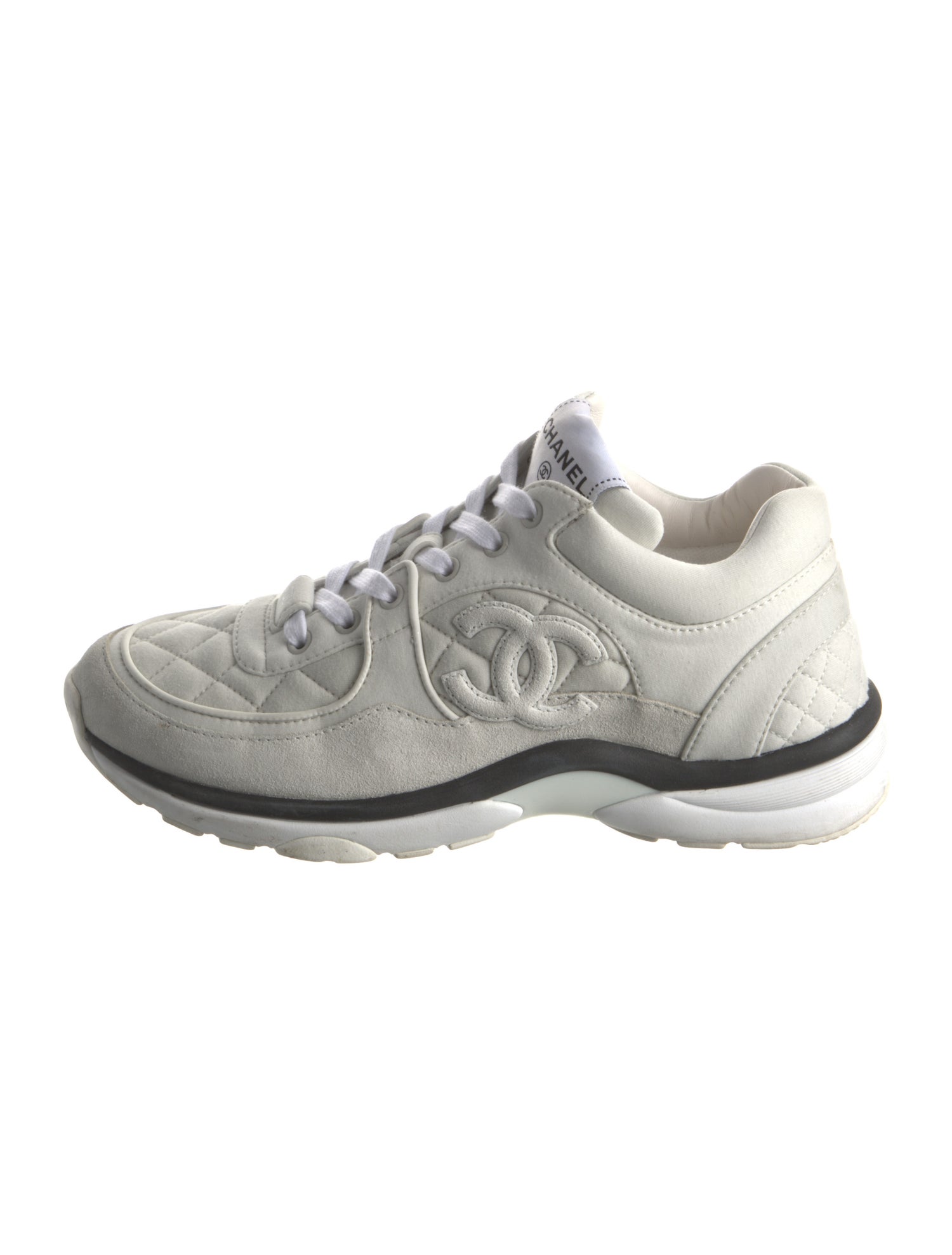 Chanel 2023 Interlocking CC Logo Sneakers