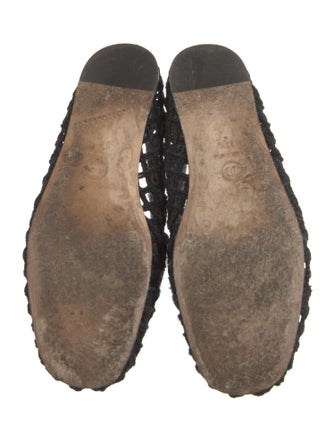 Chanel 2023 Interlocking CC Logo Ballet Flats